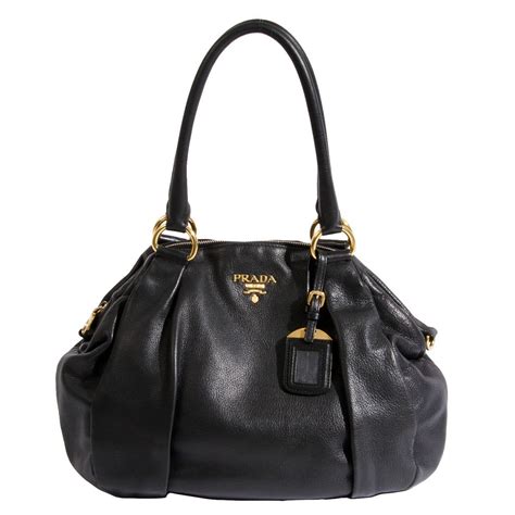 prada purse black number 3864|Prada leather bag.